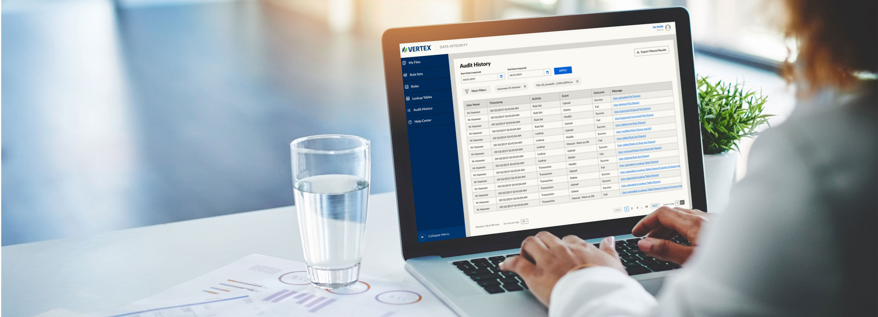 Vertex Data Management Solutions for Tax