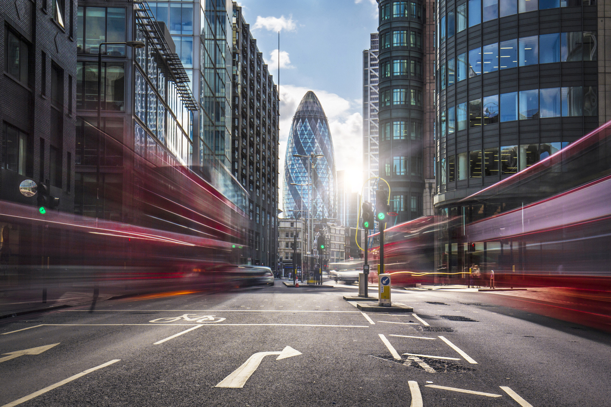 London financial centre street